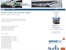 Tablet Screenshot of drivercpc-northeast.com